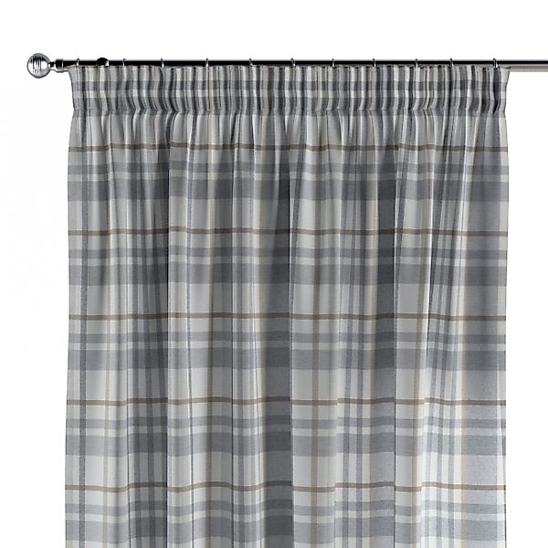 Vorhang mit Kräuselband, beige-grau, Scotti (144-48) günstig online kaufen