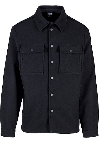 URBAN CLASSICS Langarmhemd "Urban Classics Herren Plain Overshirt", (1 tlg. günstig online kaufen