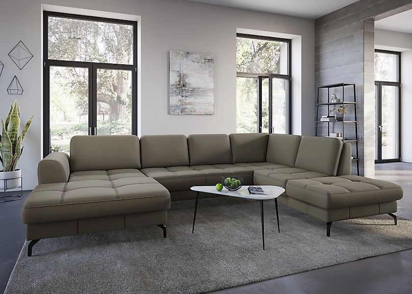 sit&more Wohnlandschaft "Bendigo U-Form", inklusive Sitztiefenverstellung, günstig online kaufen