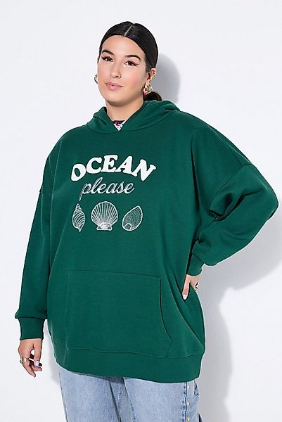 Studio Untold Sweatshirt Hoodie oversized Statement Print Stick Kapuze günstig online kaufen