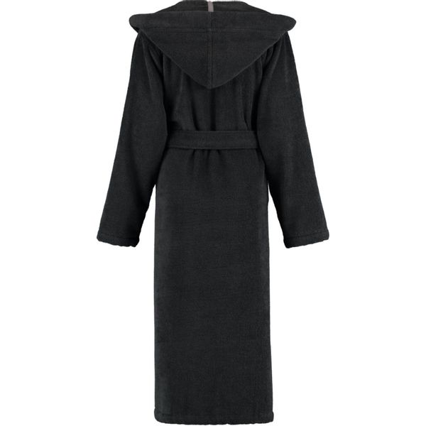 Cawö Home Damen Bademantel Kapuze 827 - Farbe: weiß - 67 - XL günstig online kaufen