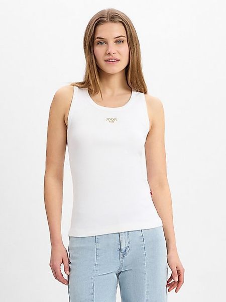 Joop Jeans Tanktop Tana Mit tiefem Rundhalsausschnitt günstig online kaufen