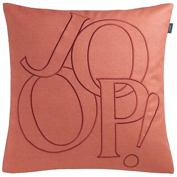 JOOP! Kissenhülle Statement - Farbe: Orange - 050 - 50x50 cm günstig online kaufen