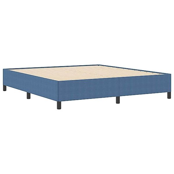 vidaXL Bett Bettgestell Blau 180 x günstig online kaufen
