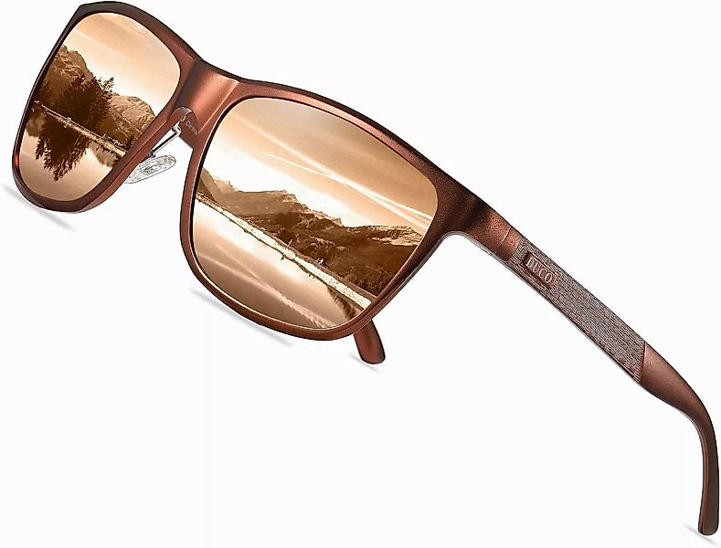 LuxusKollektion Retrosonnenbrille Polarisierte Herren Sonnenbrille Vintage günstig online kaufen
