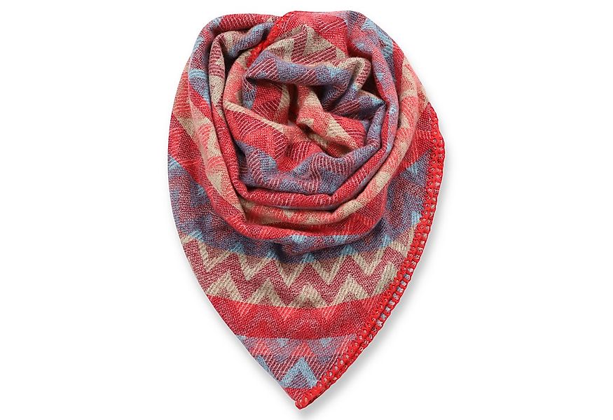 malito more than fashion Modeschal S608, langer gemusterter XXL Dreieckssch günstig online kaufen