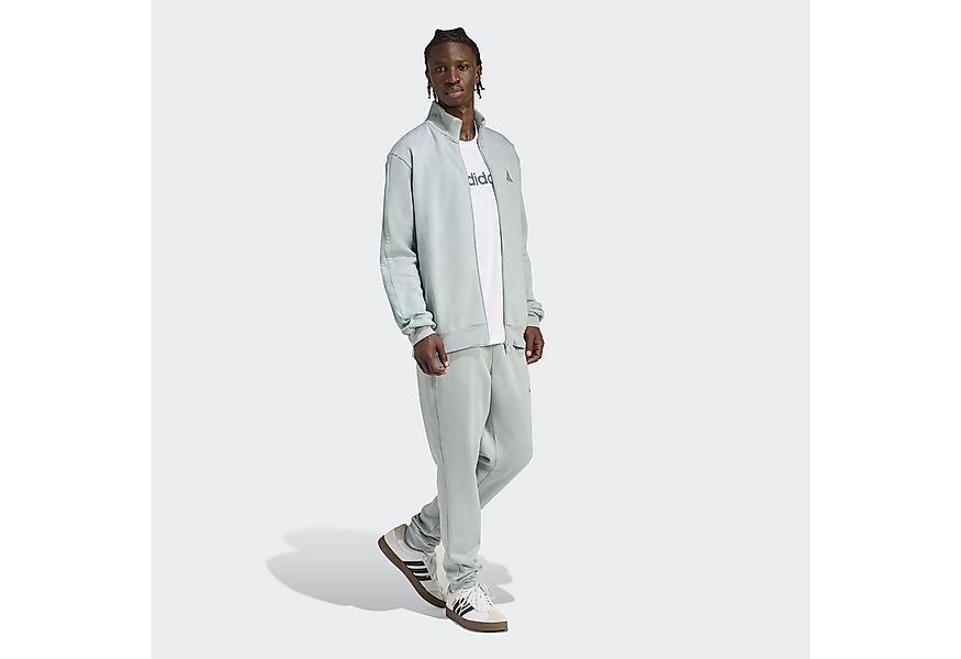 adidas Sportswear Trainingsanzug 3-STREIFEN FLEECE (2-tlg) günstig online kaufen