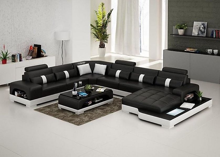 JVmoebel Ecksofa Couch Garnitur Polster Big xxl Sofas Couchen Sofa Wohnland günstig online kaufen