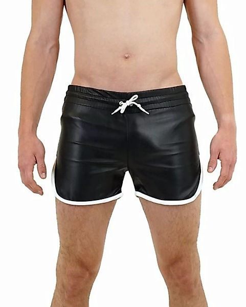 BOCKLE Lederhose Bockle® Quick Pants Faux Black Sexy kurze Kunstlederhose L günstig online kaufen