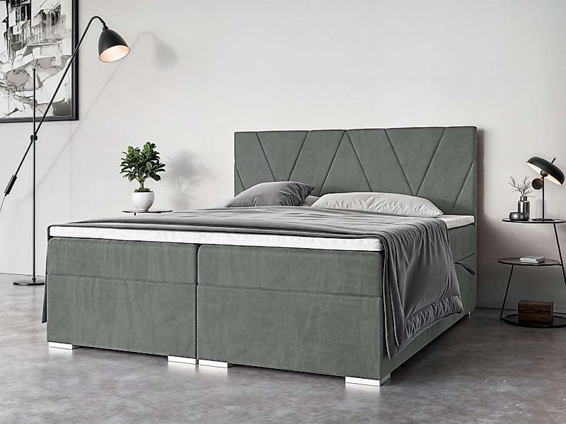 Places of Style Polsterbett "Liania mit Matratze und Topper, in 2 Breiten ( günstig online kaufen