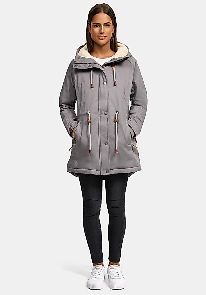 Navahoo Winterjacke "Ireliaa", mit warmen Teddyfell günstig online kaufen