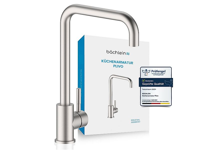 Bächlein Spültischarmatur Küchenarmatur Plivo in stilvollem Design, Wasserh günstig online kaufen