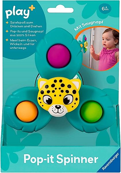 Ravensburger Lernspielzeug Play+ Pop-it Spinner: Leopard günstig online kaufen