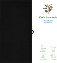 HAMMETEX Handtuch Set "4er Set Handtücher 50x100 cm, 100% Baumwolle, Weich günstig online kaufen