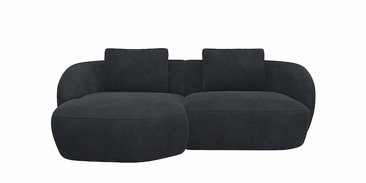FLEXLUX Wohnlandschaft »Torino, rund, L-Form, Sofa-Ecke mit Recamiere, Long günstig online kaufen