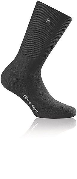 Rohner Socks Wandersocken fibre light supeR schwarz günstig online kaufen