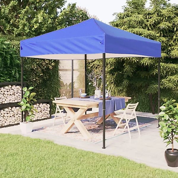 Vidaxl Partyzelt Faltbar Blau 2x2 M günstig online kaufen