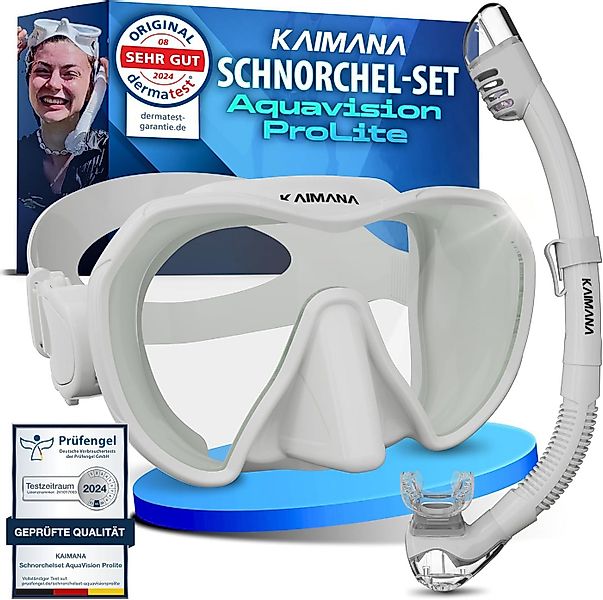KAIMANA Tauchermaske AquaVision Prolite Schnorchelset für Erwachsene inkl. günstig online kaufen