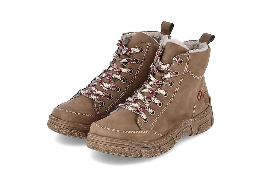 Rieker Rieker 72320-24 Damen Kunstleder braun Winterstiefel günstig online kaufen