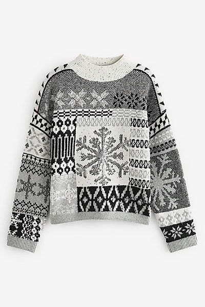 Next Stehkragenpullover Weihnachtspullover (1-tlg) günstig online kaufen