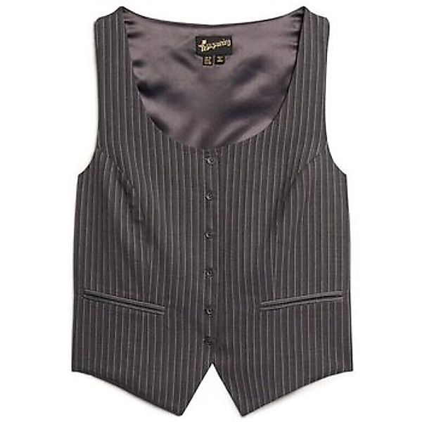 Superdry  Strickjacken Gilet au dos satiné femme günstig online kaufen