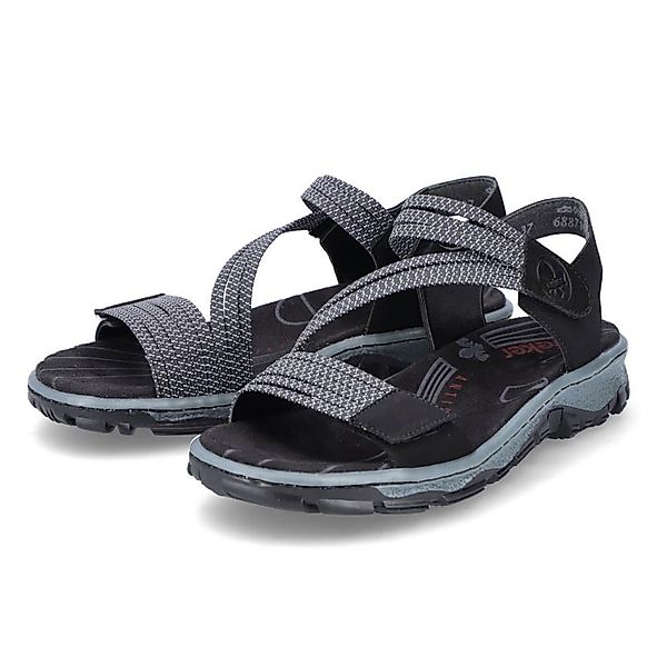 Rieker Trekkingsandalen 68871-00 schwarz Damen Sandale günstig online kaufen