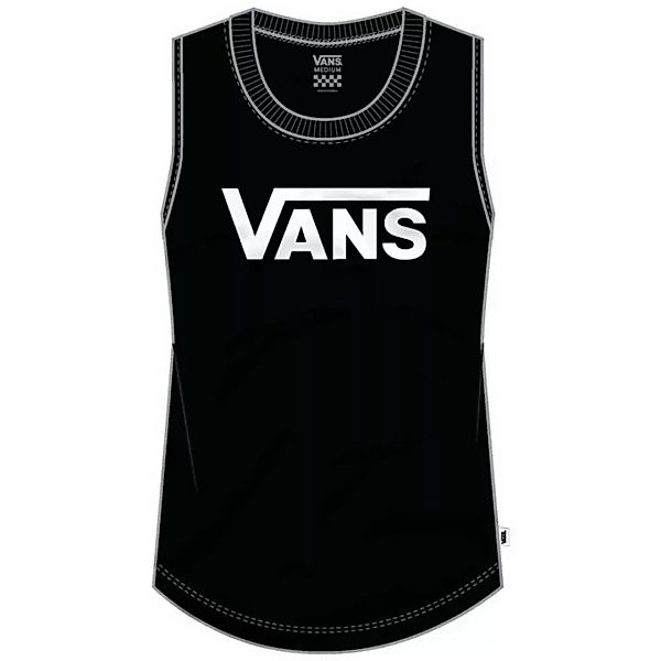 Vans Flying V Muscle Scoop Neck Ärmelloses T-shirt XS Black günstig online kaufen