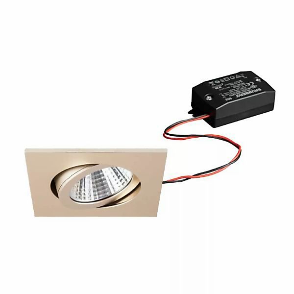 Brumberg LED-Einbaustrahlerset, schaltbar, chrom, quadratisch - 38144633 günstig online kaufen