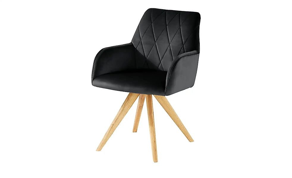 Woodford Armlehnstuhl  Bristol ¦ schwarz ¦ Maße (cm): B: 60 H: 88 T: 67.0 S günstig online kaufen