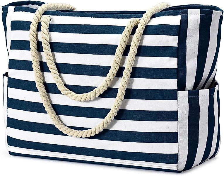 LuxusKollektion Strandtasche Strandtasche XXL Damen Groß günstig online kaufen