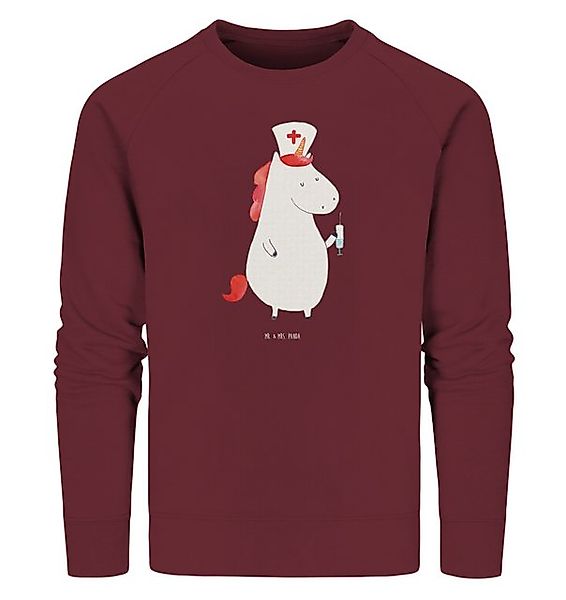 Mr. & Mrs. Panda Longpullover Einhorn Krankenschwester Größe XXL - Burgundy günstig online kaufen
