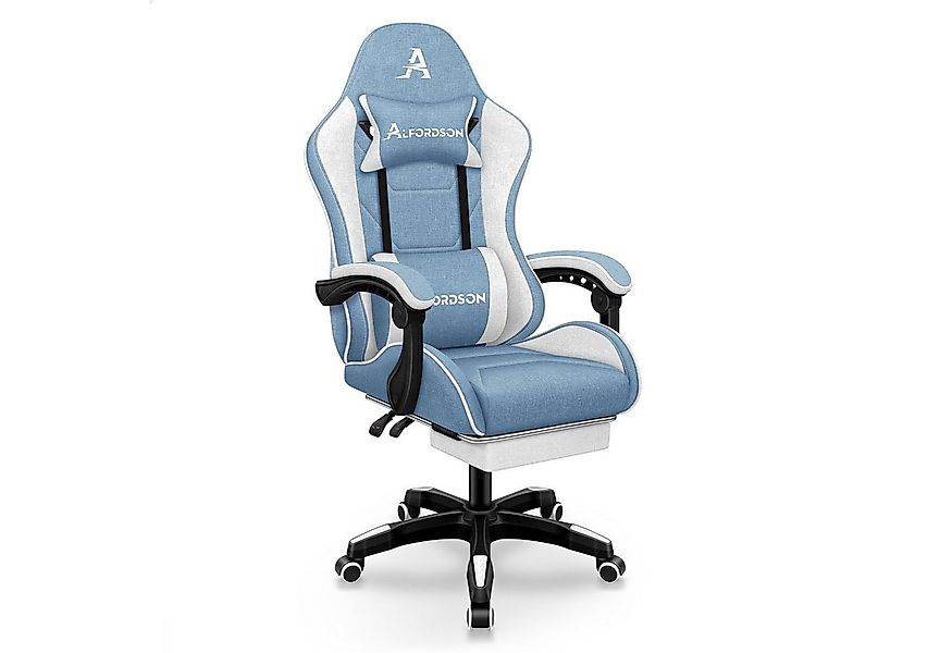ALFORDSON Bürostuhl Gaming-Stuhl, Massage-Gaming-Stuhl, Ergonomischer Gamer günstig online kaufen