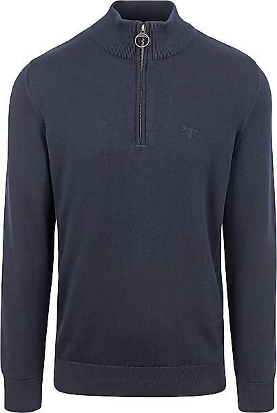 Barbour Half Zip Pullover Navy - Größe M günstig online kaufen