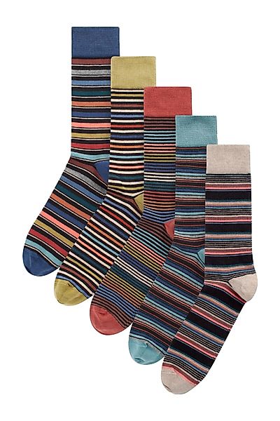 Next Kurzsocken Gemusterte Socken im 5er-Pack (5-Paar) günstig online kaufen