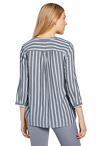 TOM TAILOR Schlupfbluse mit verdeckter Knopfleiste günstig online kaufen