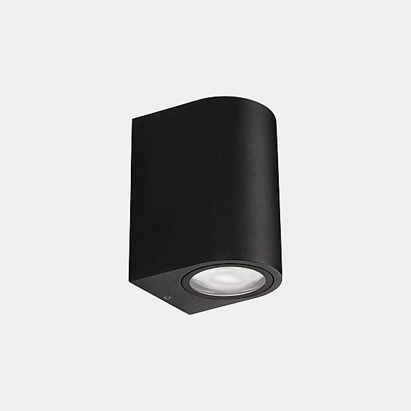 LEDS-C4 Außenwandlampe Eko Single, schwarz, Breite 7 cm, Alu günstig online kaufen
