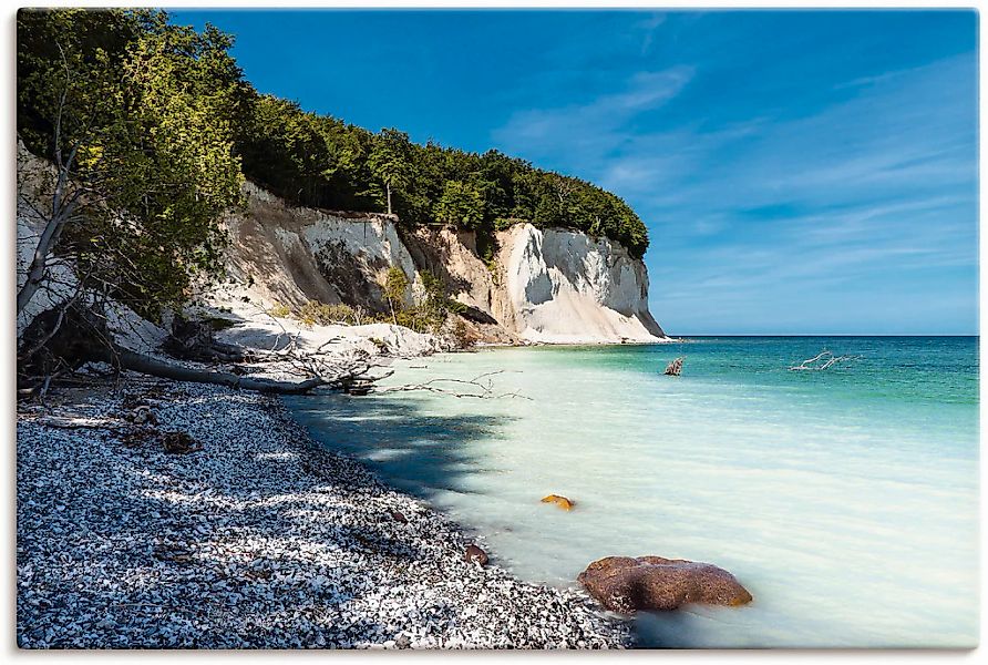 Artland Wandbild "Kreidefelsen auf der Insel Rügen III" Küste 1 Stk. tlg. f günstig online kaufen