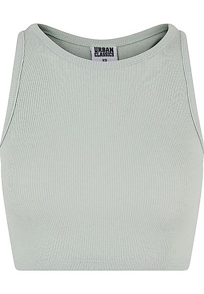 URBAN CLASSICS Tanktop Urban Classics Damen Ladies Cropped Rib Top (1-tlg) günstig online kaufen