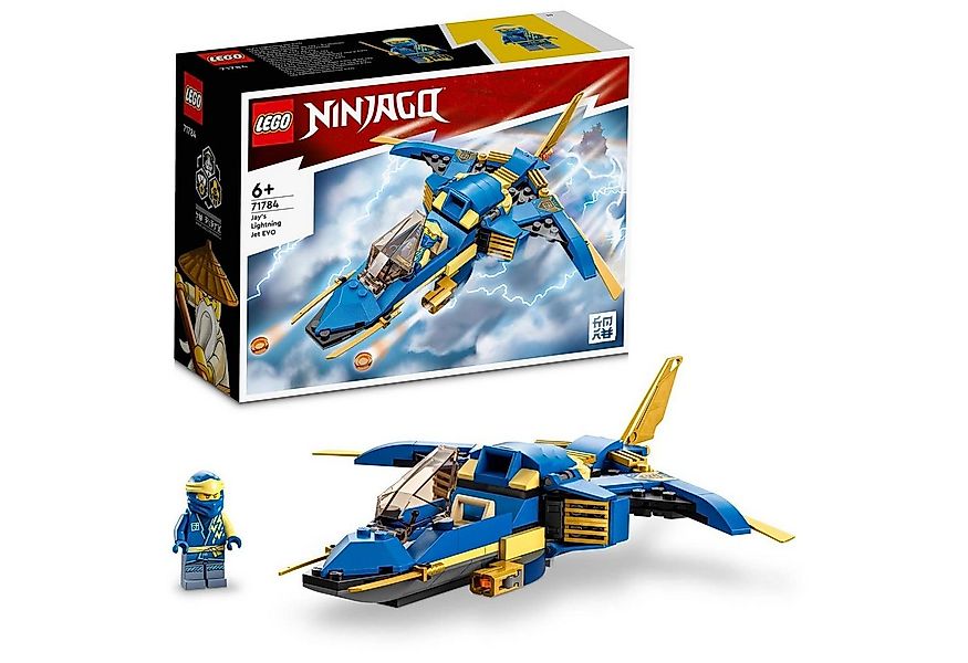 LEGO® LEGO® 71784 NINJAGO - Jays Donner-Jet EVO Konstruktions-Spielset günstig online kaufen