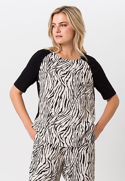 TUZZI Kurzarmshirt mit modernem Print günstig online kaufen