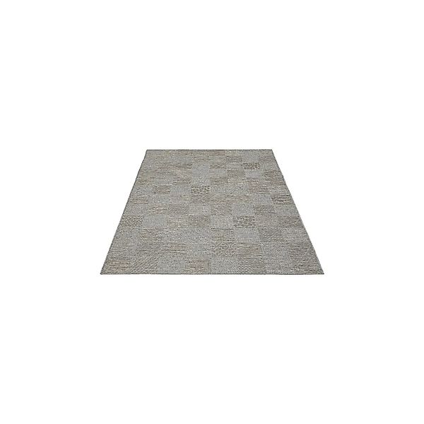 Floornovo Indoor & Outdoor Teppich Nr. 2 Grau Gemustert 220 x 160 cm günstig online kaufen