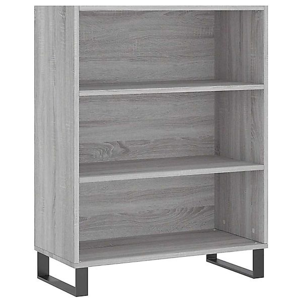 vidaXL Regalschrank Grau Sonoma 69,5x32,5x90 cm Holzwerkstoff 828394 günstig online kaufen