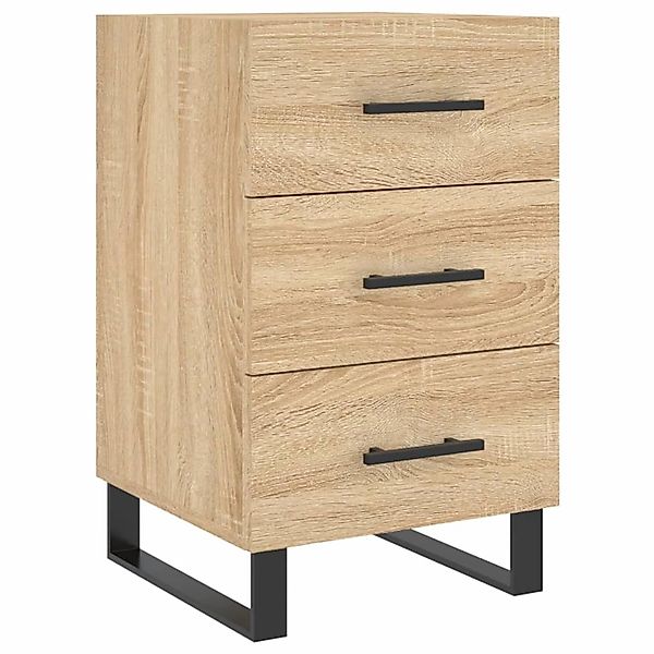 vidaXL Nachttisch Sonoma-Eiche 40x40x66 cm Holzwerkstoff 827687 günstig online kaufen