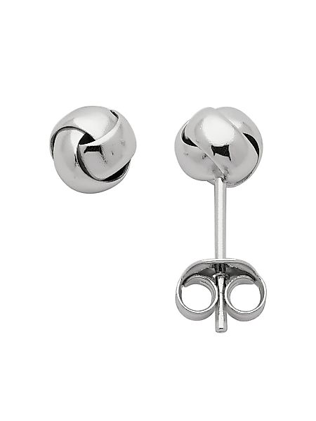 Adelia´s Paar Ohrhänger "1 Paar 925 Silber Ohrringe / Ohrstecker Ø 4,5 mm", günstig online kaufen