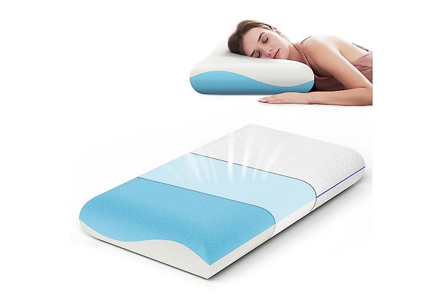 ROYGBIV Nackenstützkissen orthopädisches kissen, kopfkissen nackenschmerzen günstig online kaufen