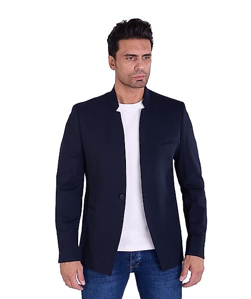 Denim Distriqt Jerseysakko Herren Slim Fit günstig online kaufen