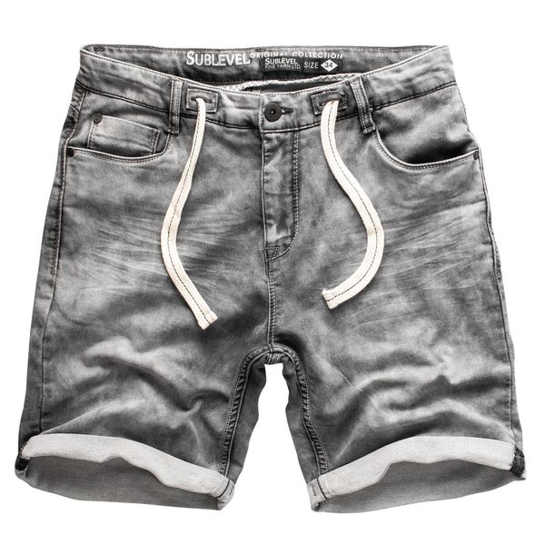 SUBLEVEL Shorts Sweat Shorts Jeans Kurze günstig online kaufen