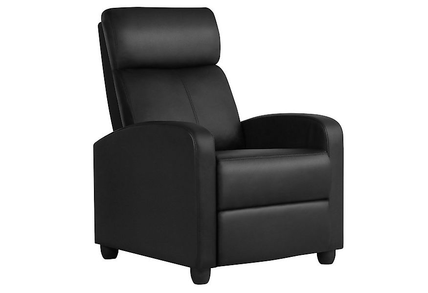 Yaheetech Relaxsessel, mit Liege-Funktion, Kunstleder, verstellbar günstig online kaufen
