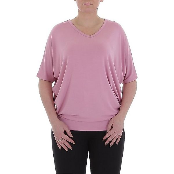 Ital-Design T-Shirt Damen Freizeit (85915842) T-Shirt in Rosa günstig online kaufen