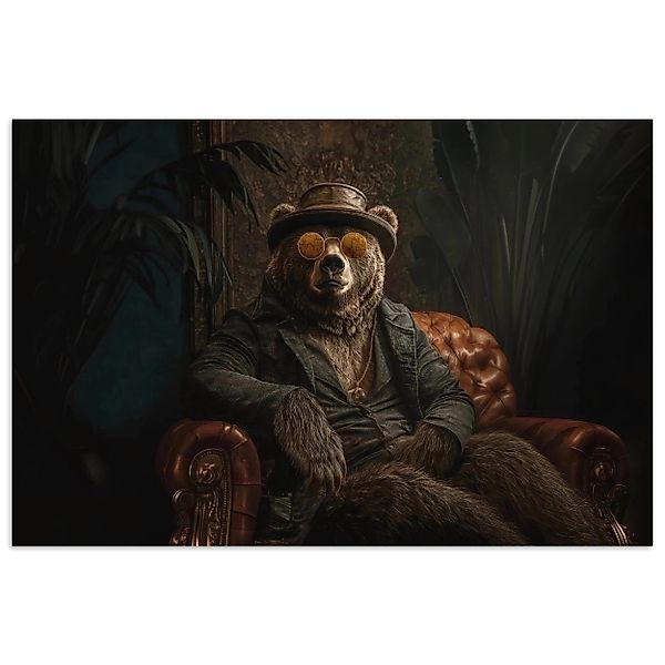 MuchoWow Poster Bär - Braun - günstig online kaufen